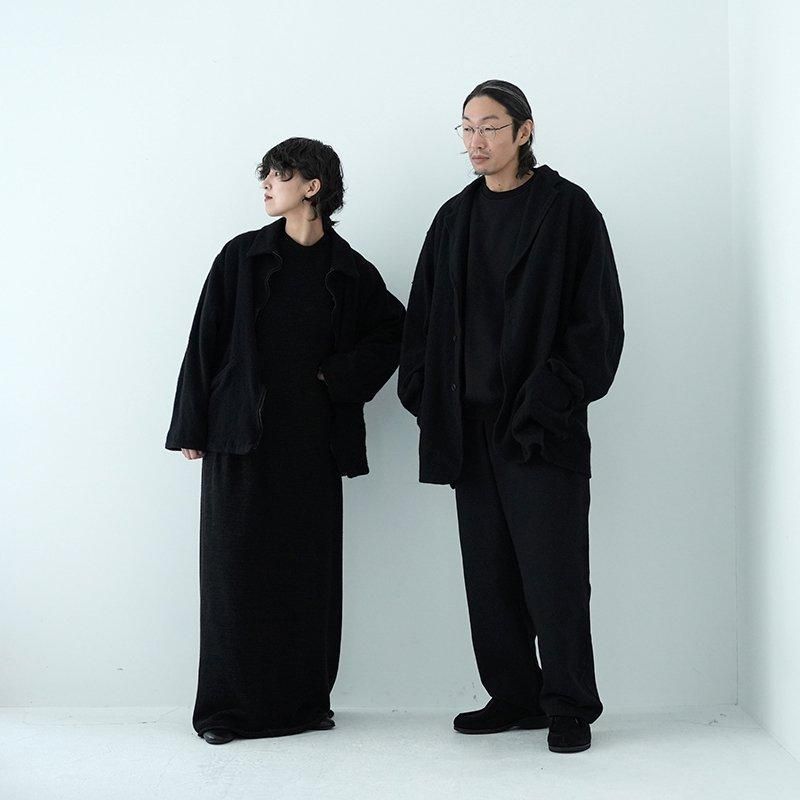 COMOLI / 縮絨ウール ジップショートジャケット dieci|online shop COMOLI / 縮絨ウール ジップショートジャケット dieci|online shop