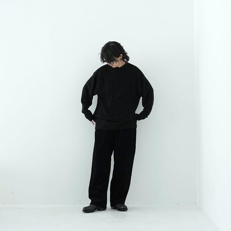 COMOLI / カシミヤ製品染クルーネックニット- dieci|online shop COMOLI / カシミヤ製品染クルーネックニット- dieci|online shop