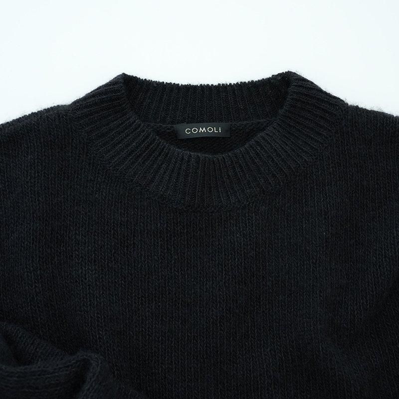 COMOLI / カシミヤ製品染クルーネックニット- dieci|online shop COMOLI / カシミヤ製品染クルーネックニット- dieci|online shop
