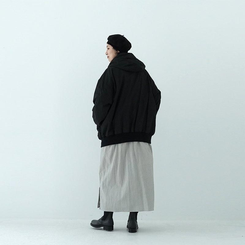 COMOLI (コモリ) コットンナイロン ジップパーカ