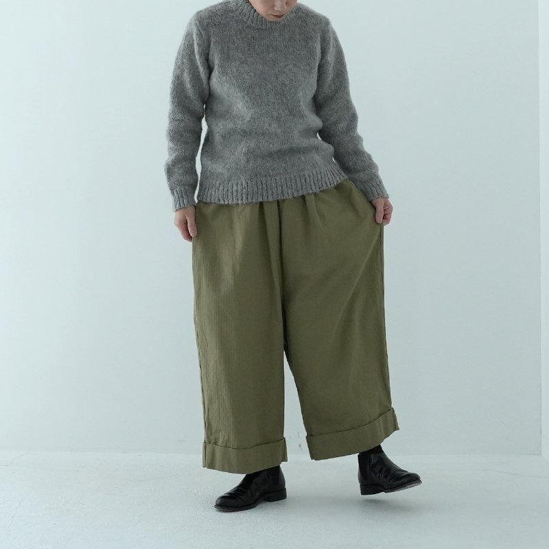 ゴーシュ / アルパカウールニットクルーネック- dieci｜online shop