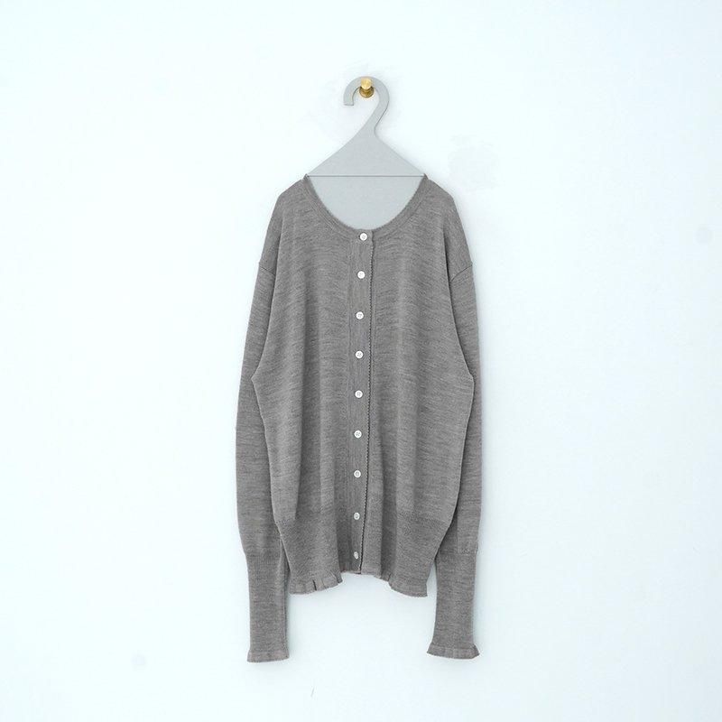 homspun(ホームスパン) / 梳毛カーディガン dieci｜online shop