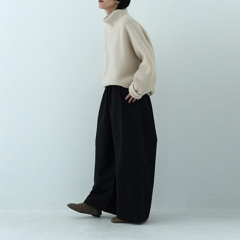 homspun(ホームスパン) / WOOL LINEN ワイドギャザーパンツ homspun(ホームスパン) / WOOL LINEN ワイドギャザーパンツ