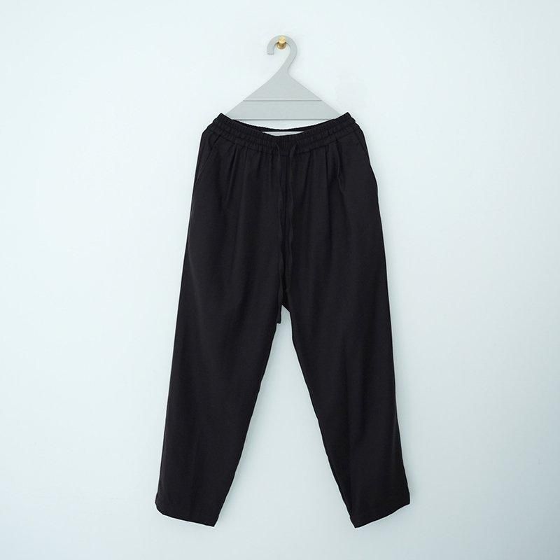 WIRROW/ Botany wool drawstring pants(unisex ) - dieci WIRROW/ Botany wool drawstring pants(unisex ) - dieci