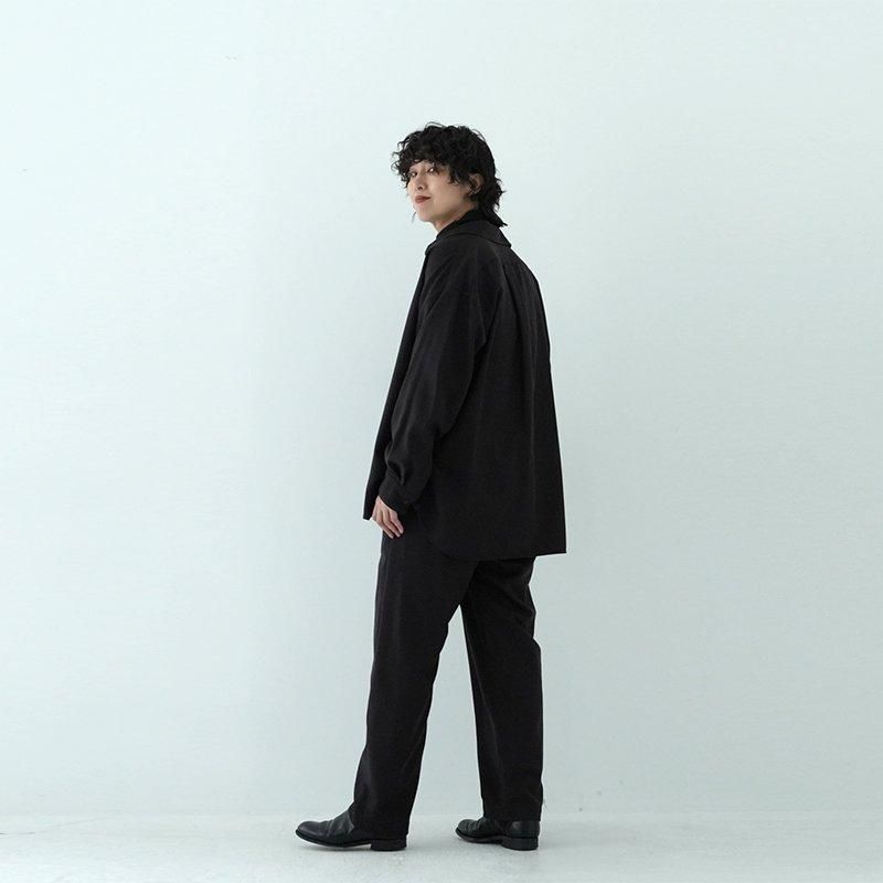 WIRROW/ Botany wool regular collar shirt(unisex ) - dieci｜online shop