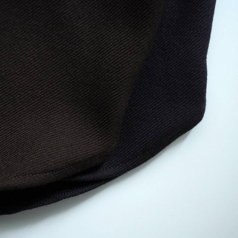 WIRROW/ Botany wool regular collar shirt(unisex ) - dieci