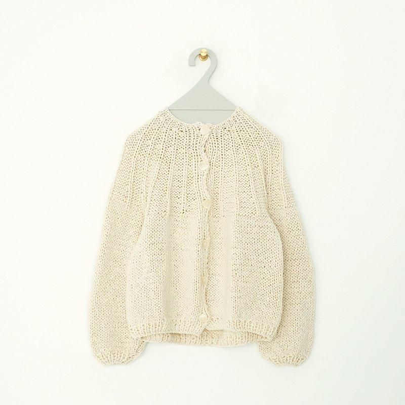 maydi ニット MAYDI / Round neck Cardigan