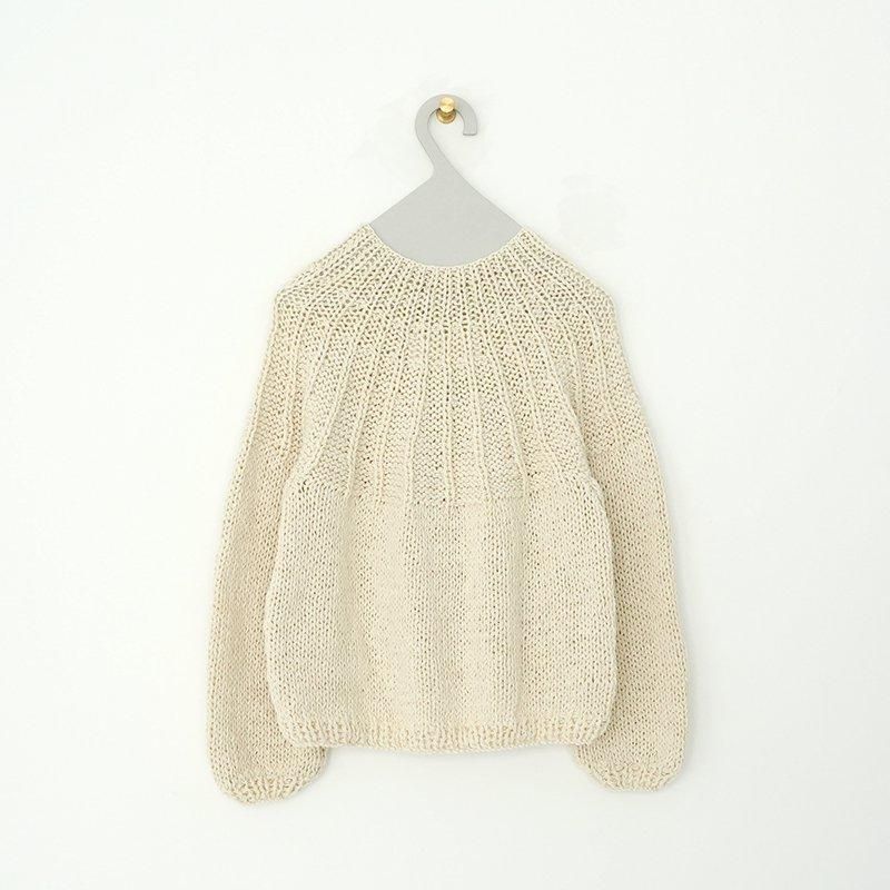 MAYDI / Round neck Cardigan