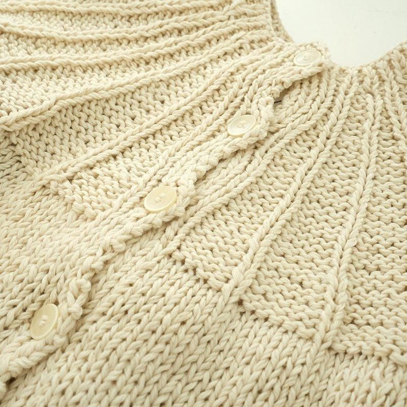 MAYDI / Round neck Cardigan