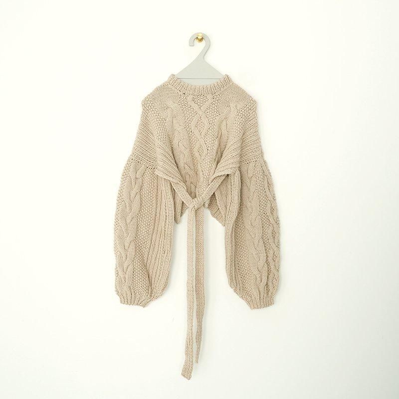 maydi ニット MAYDI /Crewneck crop Sweater dieci online shop