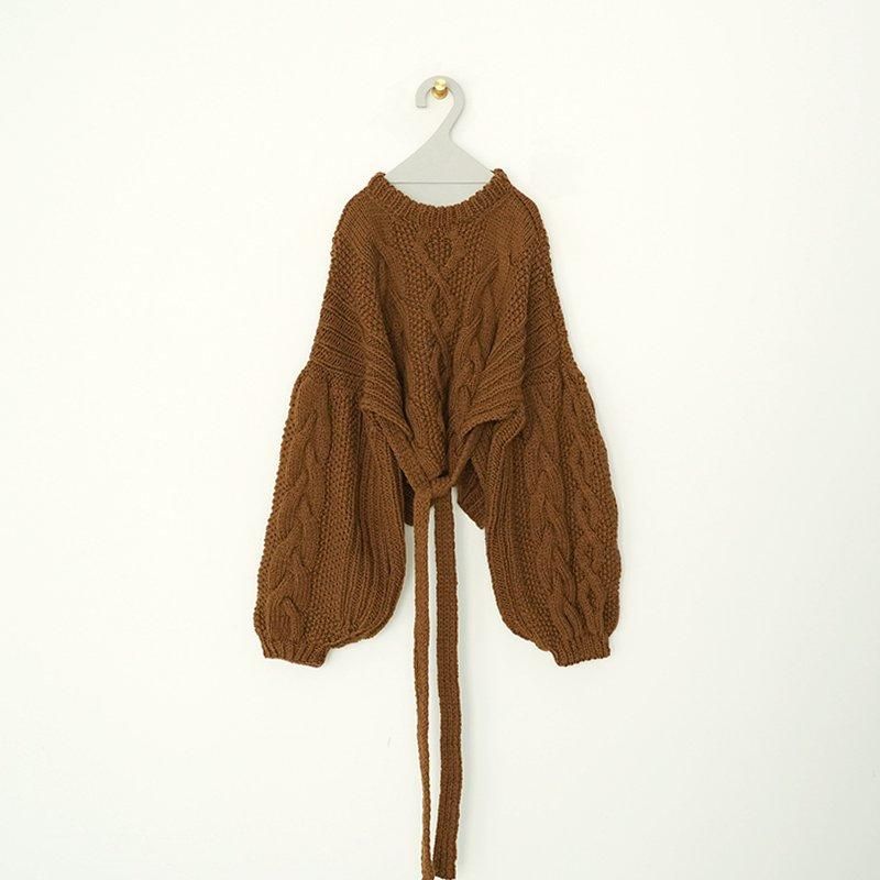 MAYDI /Crewneck crop Sweater dieci online shop