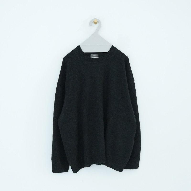 WIRROW / Alpaca wool wide knit pullover(unisex)- dieci|online shop WIRROW / Alpaca wool wide knit pullover(unisex)- dieci|online shop