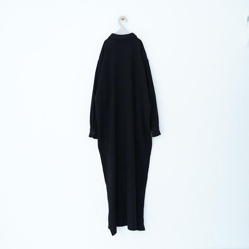 COMOLI / 縮絨ウールハーフジップワンピース - dieci|online shop COMOLI / 縮絨ウールハーフジップワンピース - dieci|online shop