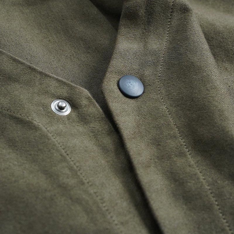 PORTER CLASSIC / MOLESKIN NO COLLAR SHIRT JACKET dieci PORTER CLASSIC / MOLESKIN NO COLLAR SHIRT JACKET dieci