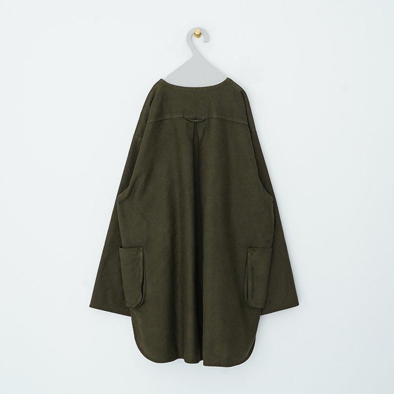 PORTER CLASSIC / MOLESKIN NO COLLAR SHIRT JACKET dieci PORTER CLASSIC / MOLESKIN NO COLLAR SHIRT JACKET dieci