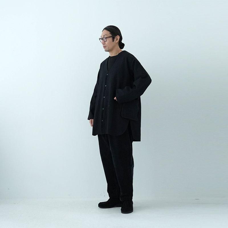 PORTER CLASSIC / MOLESKIN NO COLLAR SHIRT JACKET dieci PORTER CLASSIC / MOLESKIN NO COLLAR SHIRT JACKET dieci