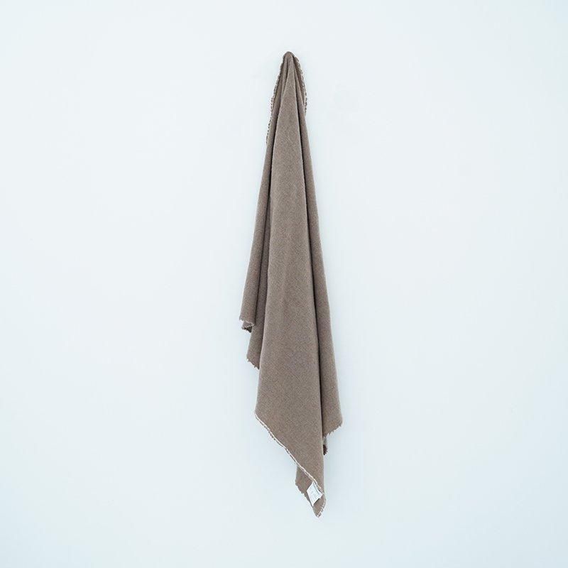 ヤエカ　ストール　グレー YAECA CONTEMPO WOOL STOLE (C.GRAY) ストール
