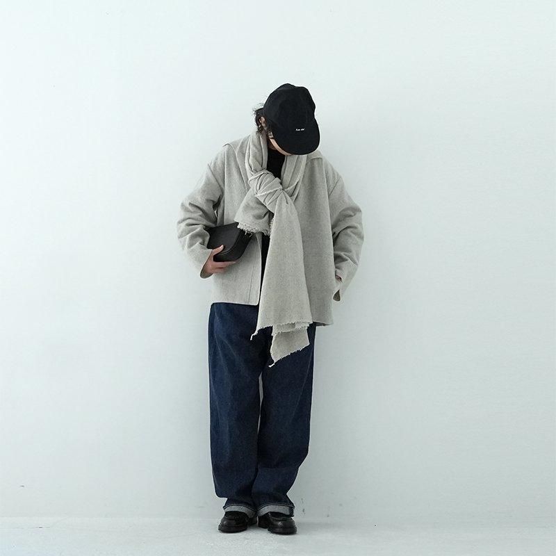 【美品】YAECA エルゴノミック チャコール セットアップ Sサイズ 5K9A0031.jpeg