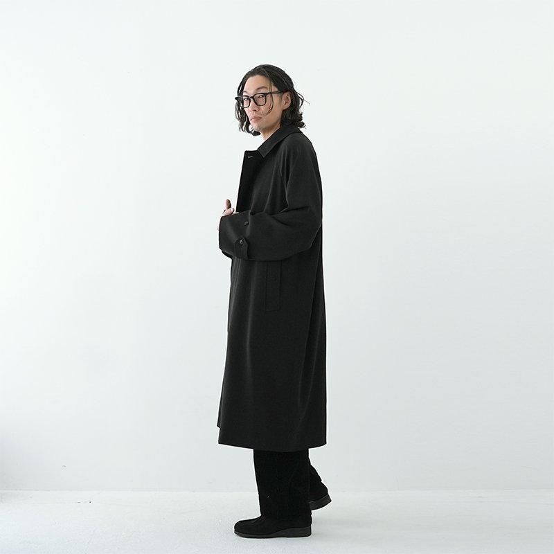 COMOLI ウールギャバ バルカラーコート 24AW サイズ3 COMOLI 【値下げ】COMOLI 24AW コットンギャバ バルカラーコート