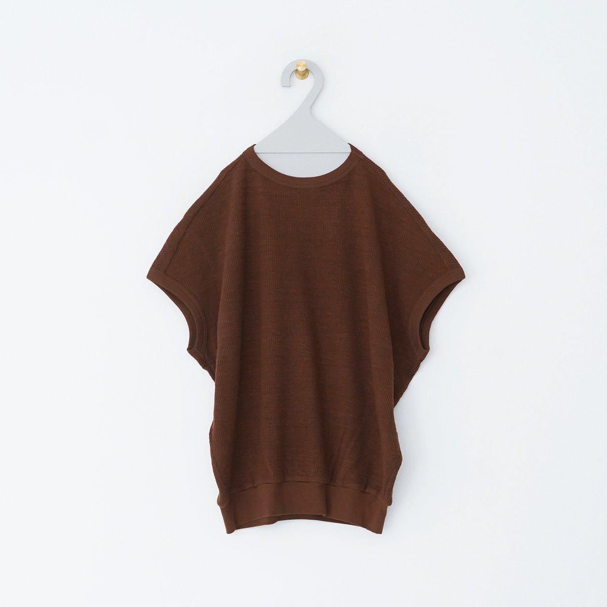 ゴーシュ　ダブルレイヤー天竺ベスト ゴーシュ / ダブルレイヤー天竺ベスト - dieci｜online shop