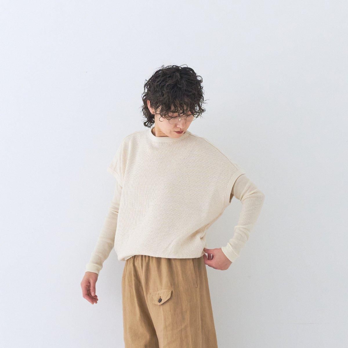 ゴーシュ / ダブルレイヤー天竺ベスト - dieci｜online shop