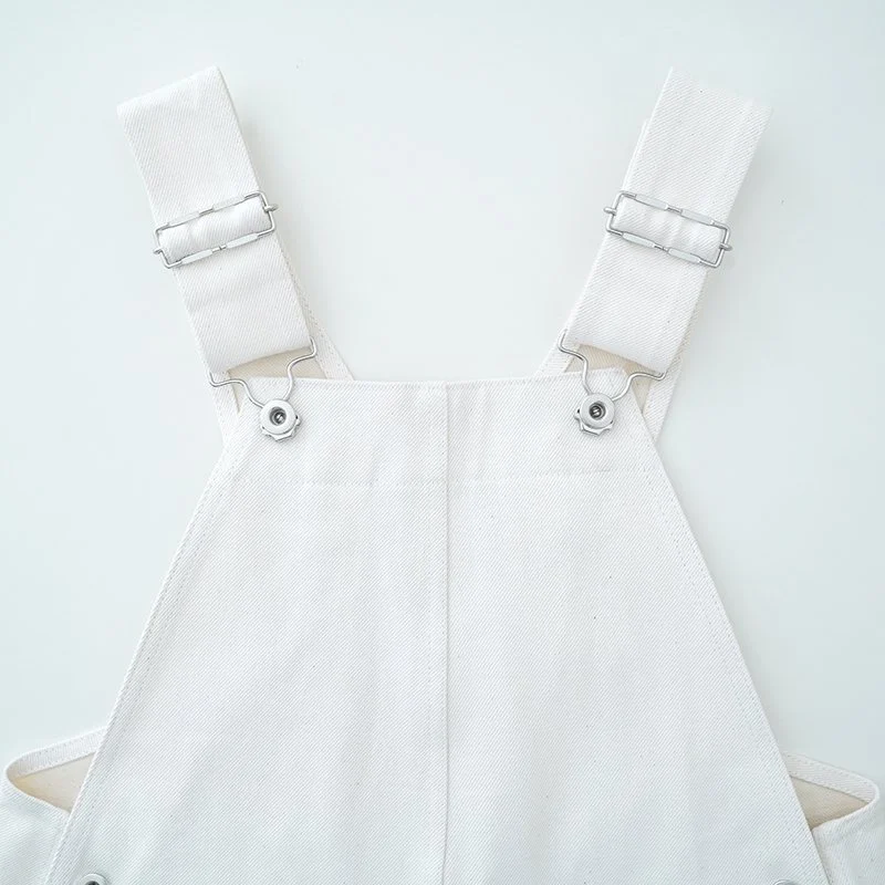 TUKI / type 2 LOOSE FIT SALOPETTES (white) - dieci|online shop TUKI / type 2 LOOSE FIT SALOPETTES (white) - dieci|online shop