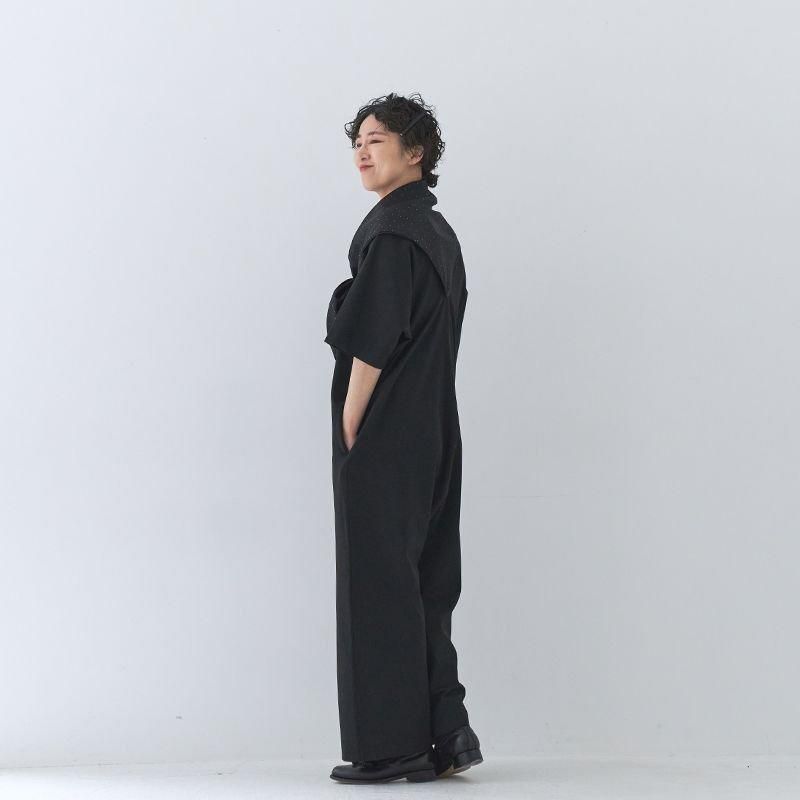 YAECA / CONTEMPO Vカットジャンプスーツ - dieci｜online shop