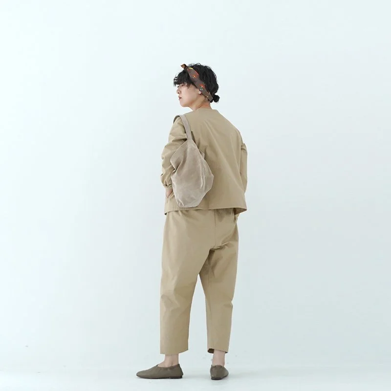 Yoli /Cotton tapered pants dieci|online shop Yoli /Cotton tapered pants dieci|online shop