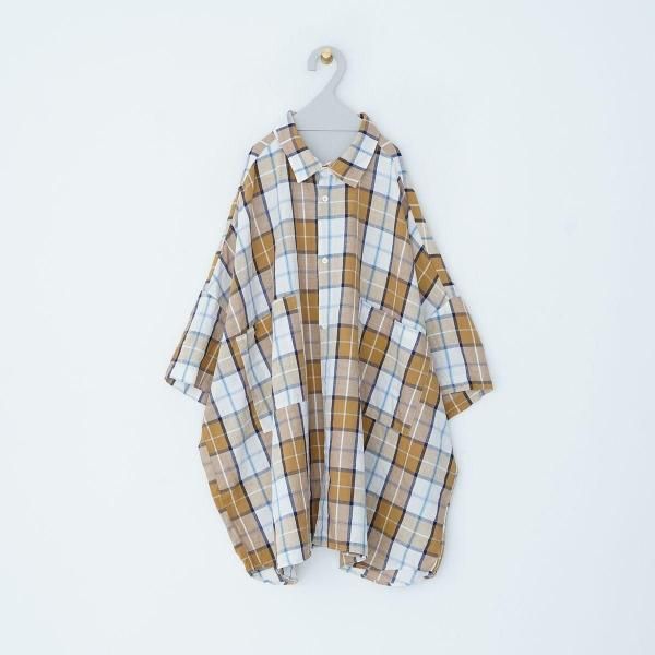 GALLEGO DESPORTES /oversized short-sleeved shirt with two patch pockets