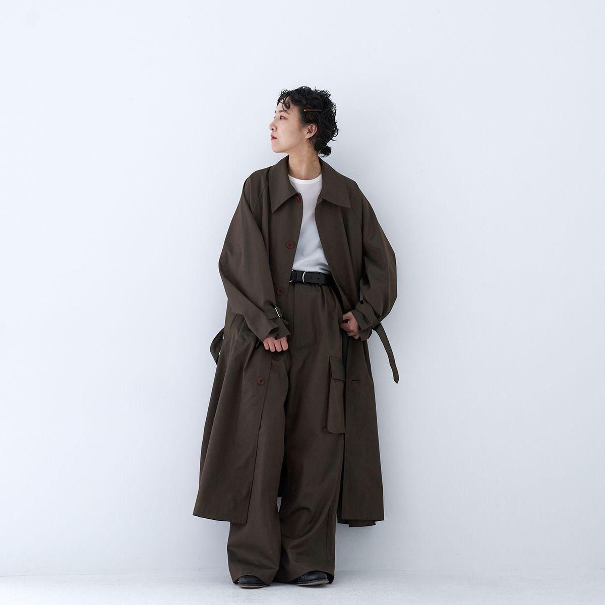 dhal ダル　オーバーコート Dhal/ Motorcycle Coat-dieci｜online shop