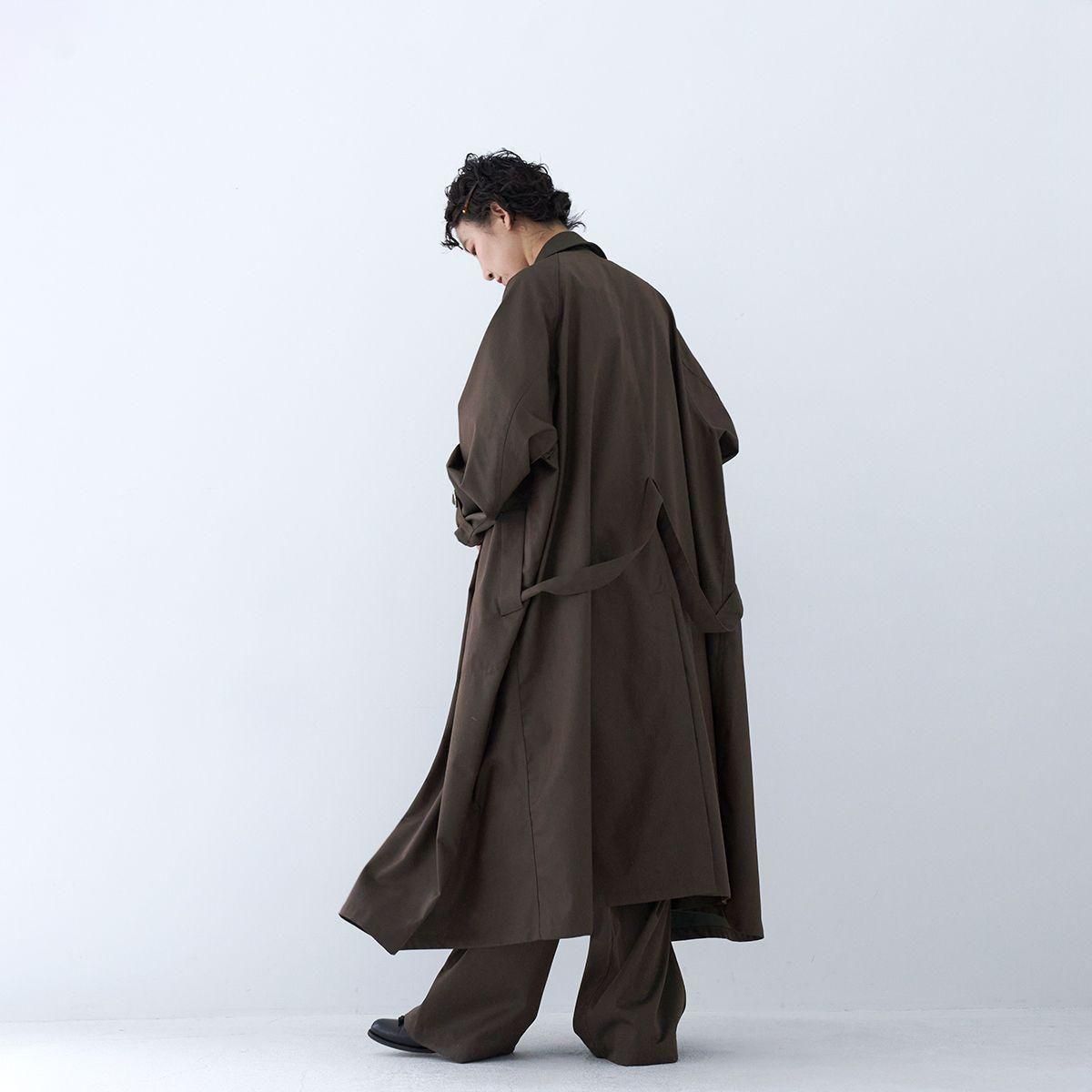 dhal ダル オーバーコート Dhal/ Motorcycle Coat-dieci|online shop