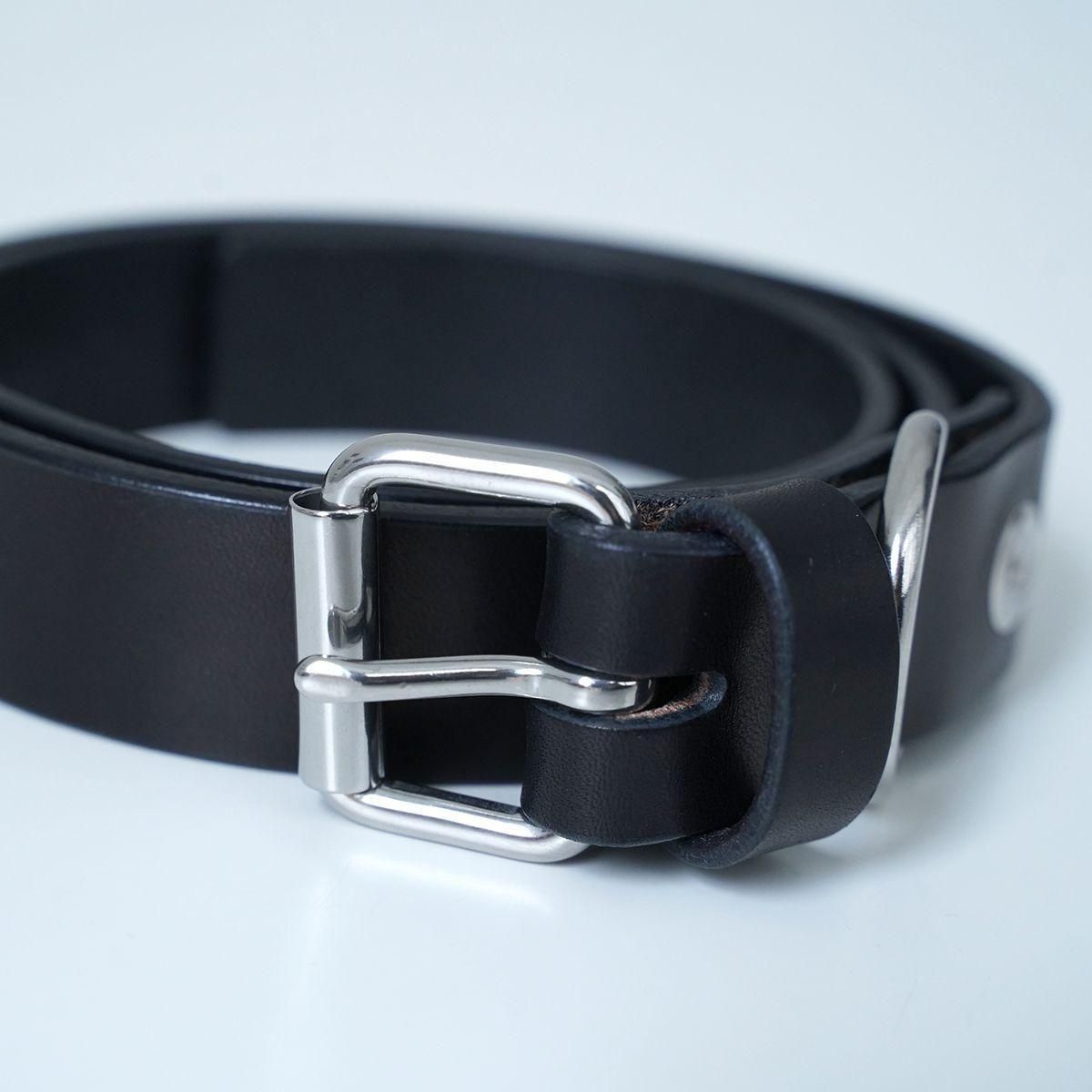 小物 TUKI DOGGIE BELT 40MM (BLACK) SIZE30 TUKI doggie belt / black / cow leather【正規販売店】 – bollard