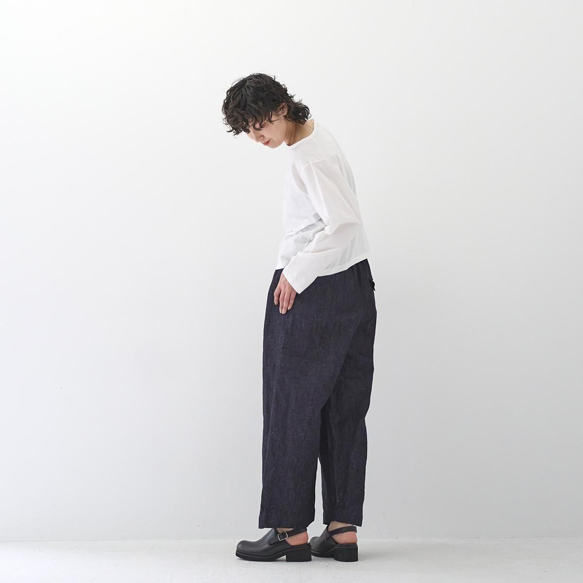 ゴーシュ セルベッジデニム ワイドパンツ　美品 ゴーシュ セルベッジデニムワイドパンツ- ゴーシュ - TONE