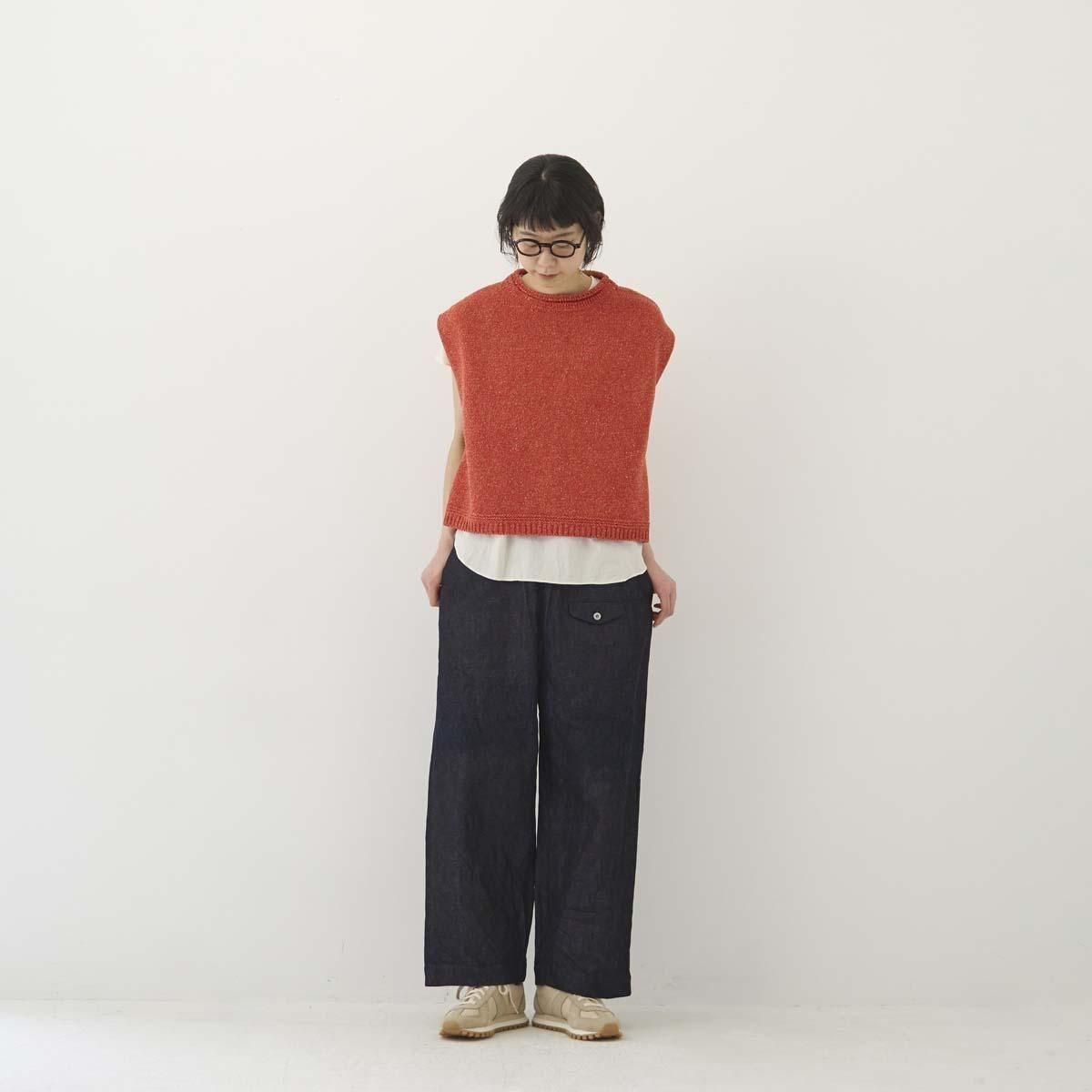 Atelier d'antan / Dach Cotton Silk Knit Sleeveless dieci