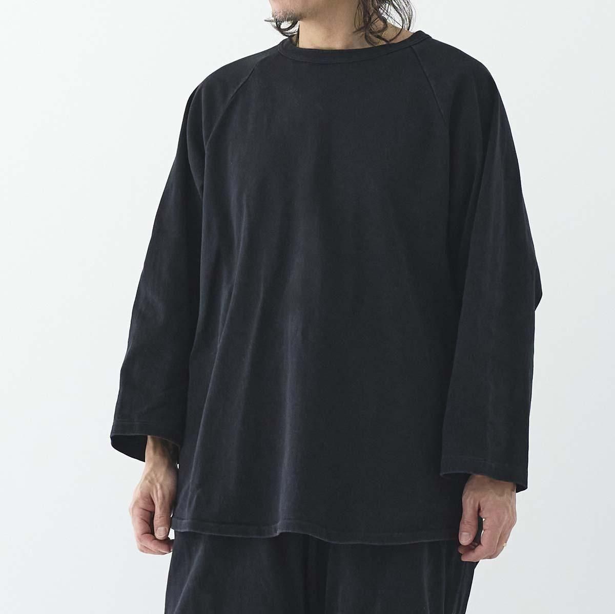 COMOLI (コモリ) コットンジャージ ベースボールTシャツ