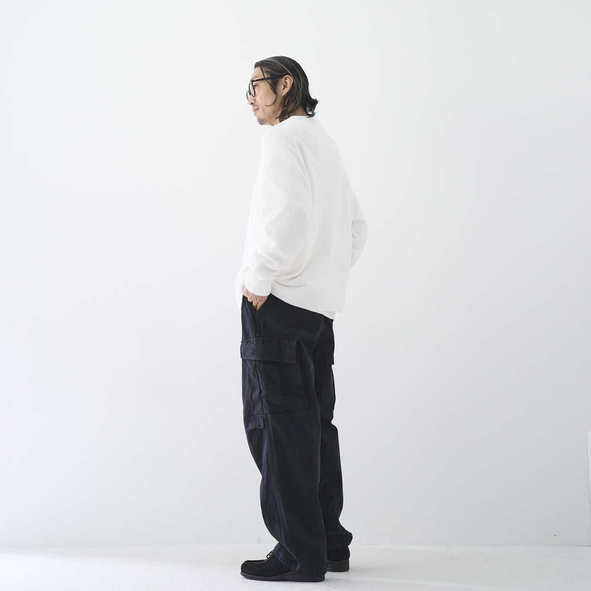 COMOLI / ブラックドリル6Pパンツ -dieci｜online shop