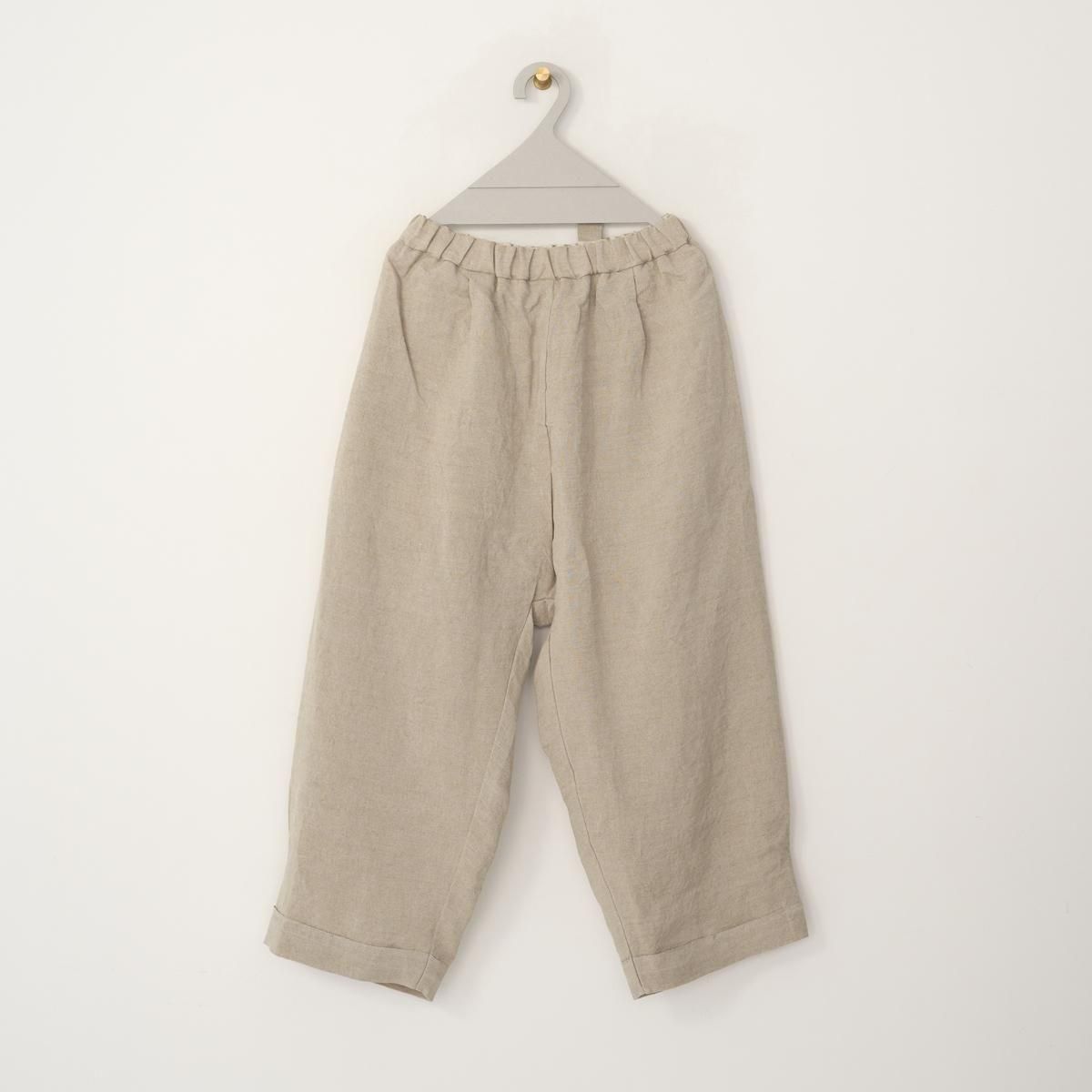 ヒムカシ(サリゲナク)　 easy judo salong pants ヒムカシ製図 | 耳鳴! easy ju-do salong pants（ワーカーズ解撚