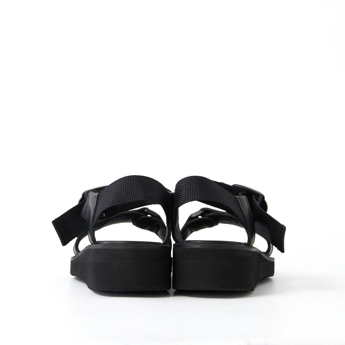 FOOTWORKS / Sandals with Velcro Straps in Smooth Leather(WOMENS