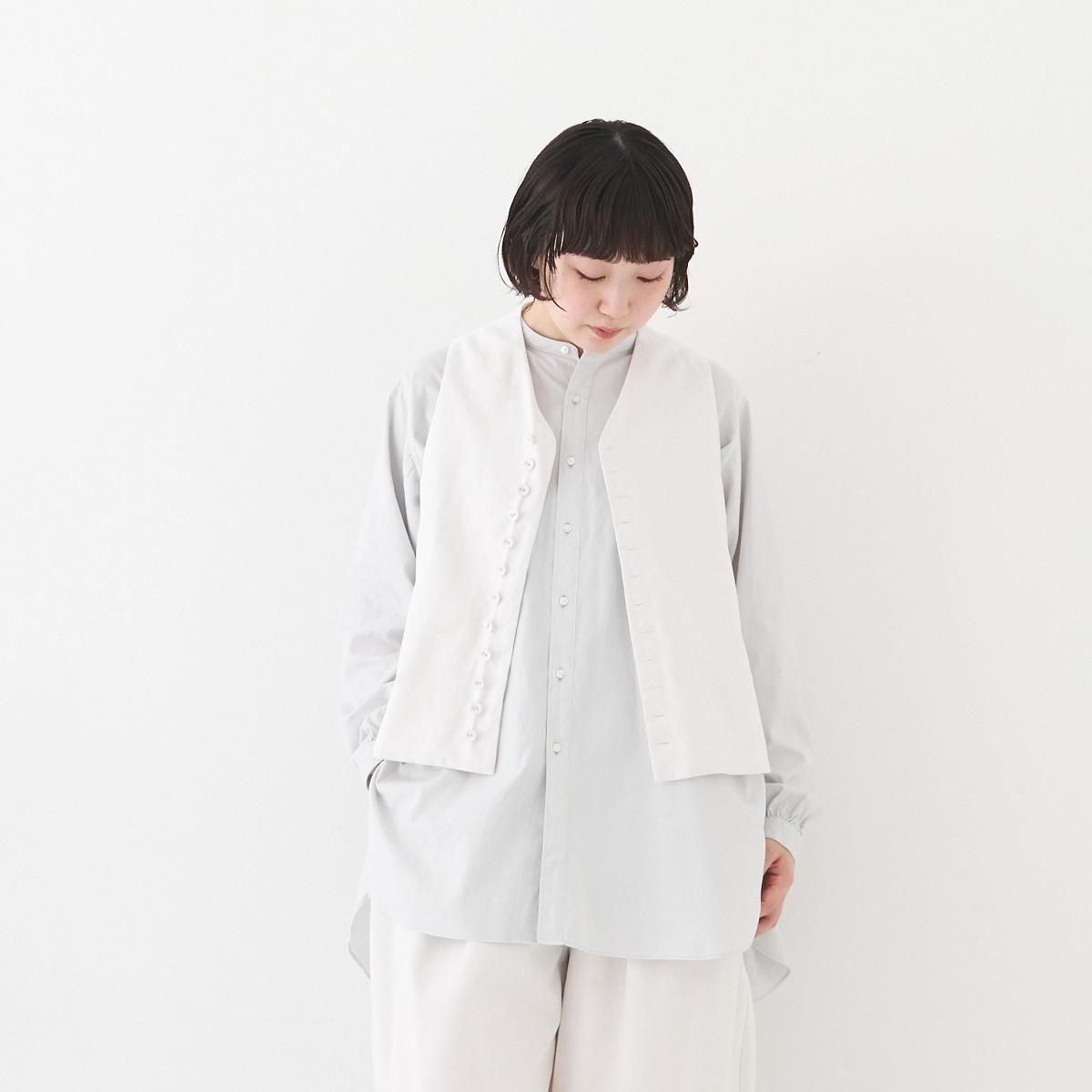 3108　こちらは専用です SP (エシュペー) / ORGANIC COTTON OXFORD BAND COLAR SHIRT