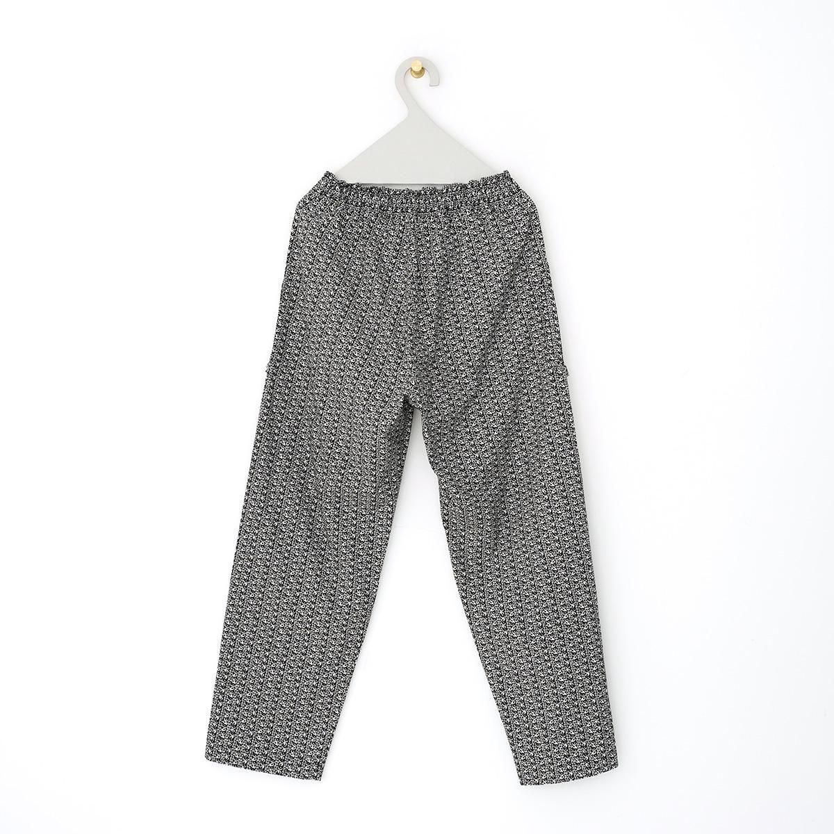 新品☆ homspun ホームスパン ダンプ小花プリントフリルPK パンツ homspun ホームスパン ダンプ小花プリントフリルPK PT