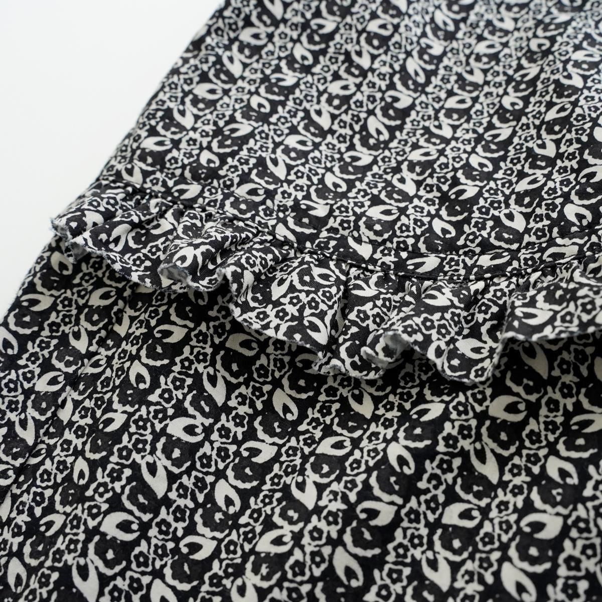 homspun(ホームスパン) / ダンプ小花プリントフリルポケット