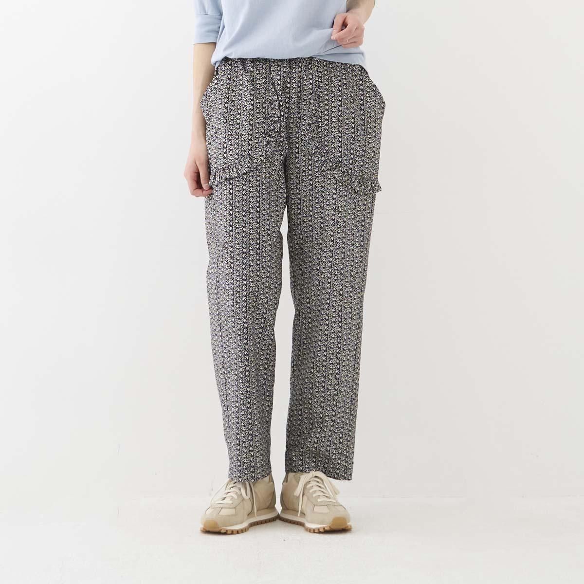 homspun(ホームスパン) / ダンプ小花プリントフリルポケット