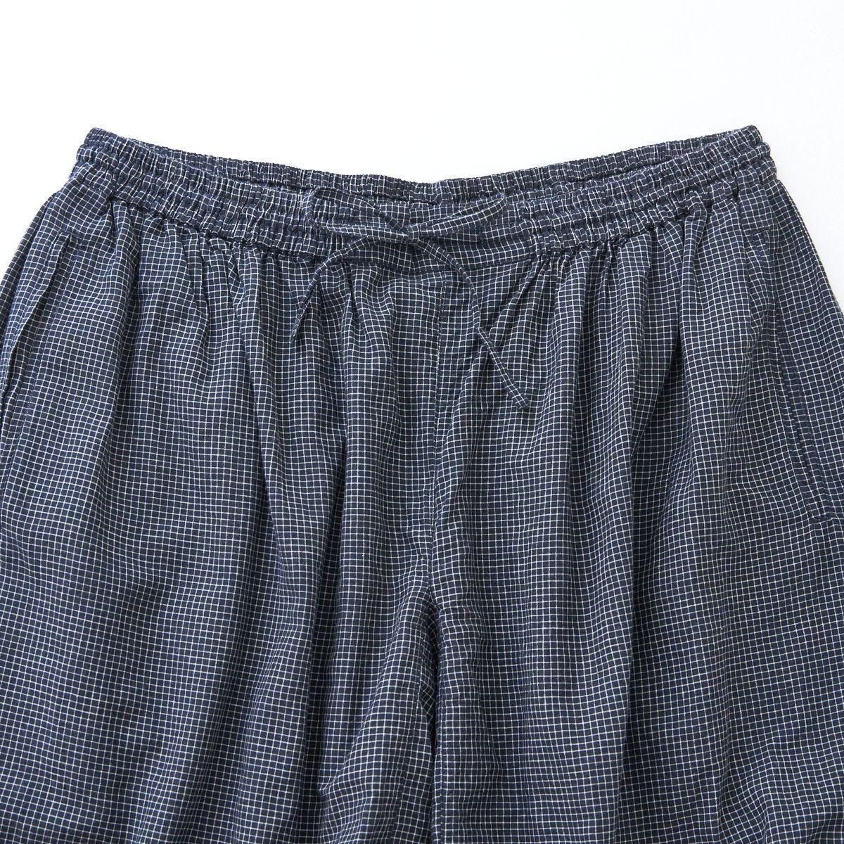 Khadi and Co／WAGRAM Cotton Grid Check Pants 25SS dieci