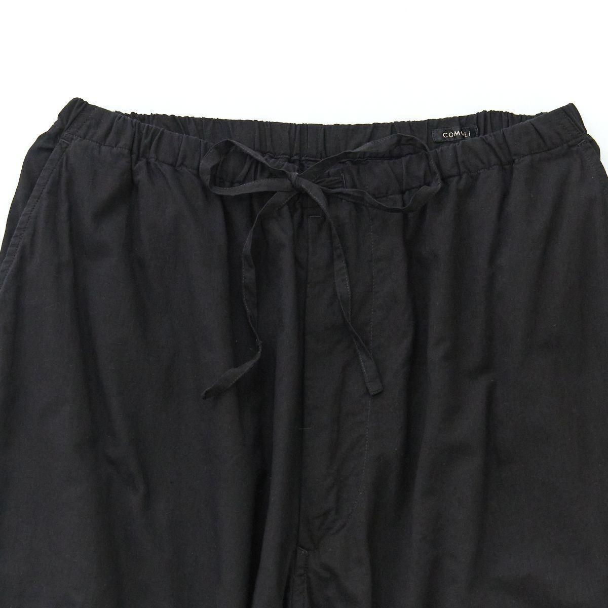 COMOLI /シルク製品染 ドローストリングパンツ dieci｜online shop