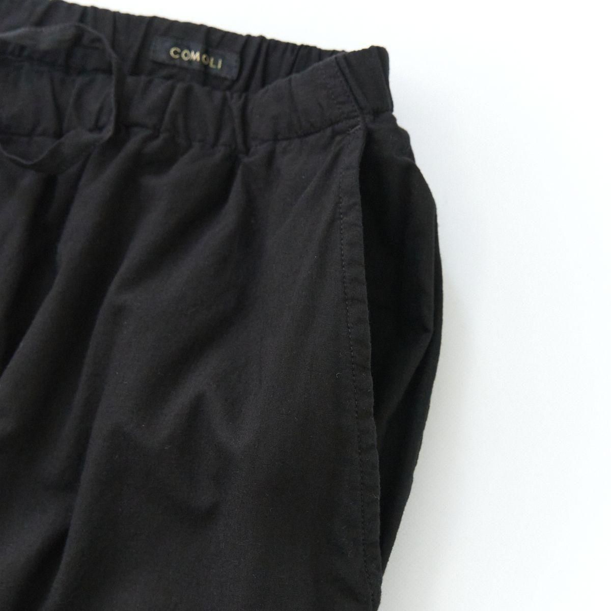 COMOLI /シルク製品染 ドローストリングパンツ dieci｜online shop