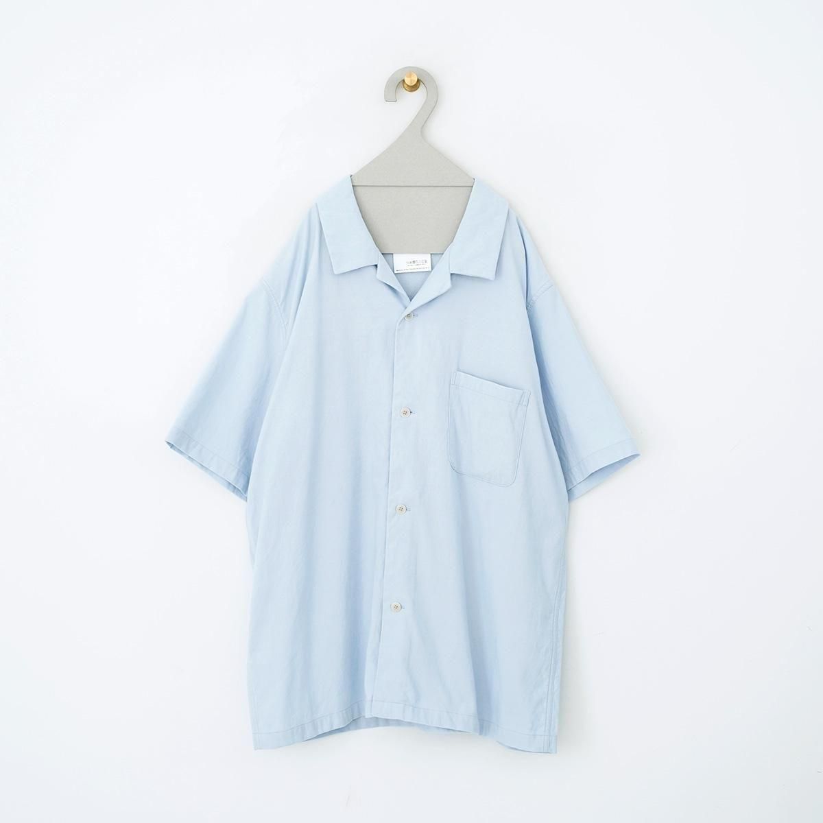 YAECA /CONTEMPO OPEN COLLOR SHIRT S/S(unisex)- dieci｜online