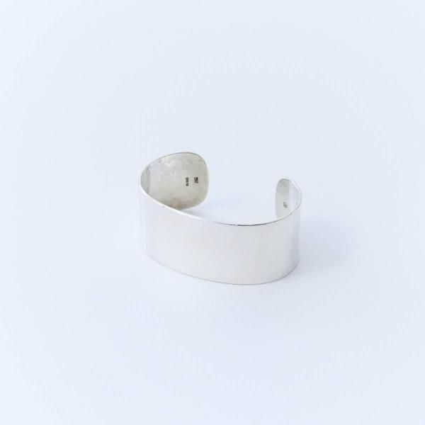 ヤエカ バングル YAECA / シルバーバングル(2.5cm)- dieci|online shop
