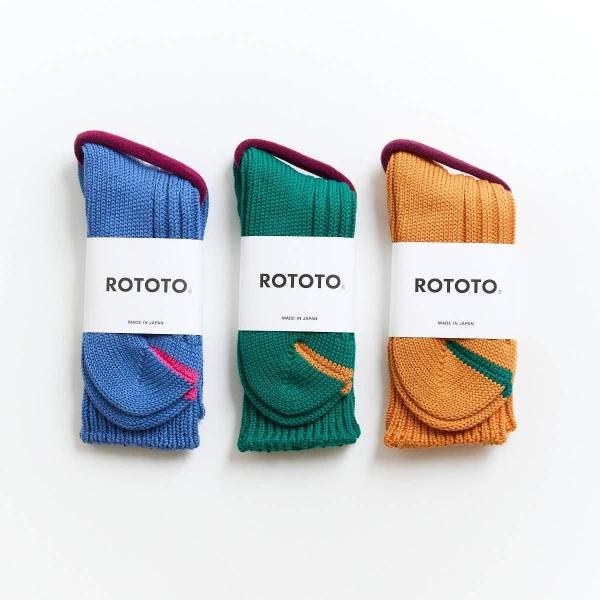 ROTOTOCHUNKY RIBBED CREW SOCKS