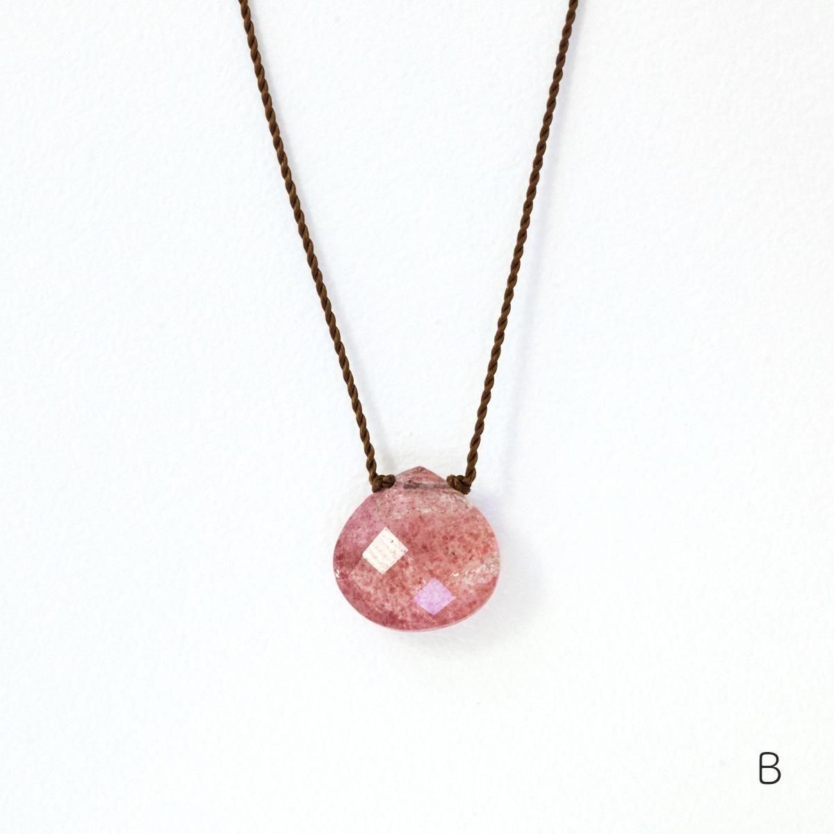 Margaret Solow（マーガレット・ソロウ）Faceted Stone Necklace