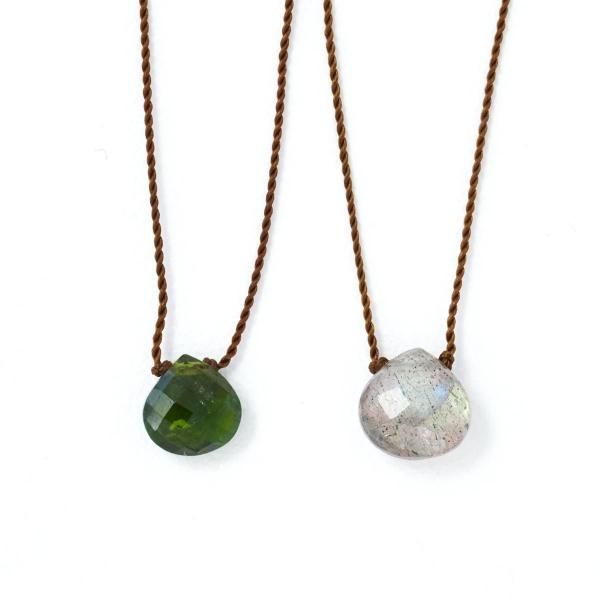 SOURCE Margaret Solow / Small Faceted Stone Necklace